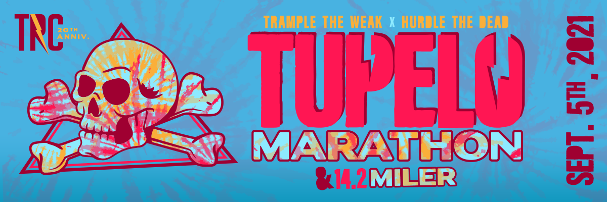 TUPELO MARATHON/14.2 MILER – Sept 5, 2021